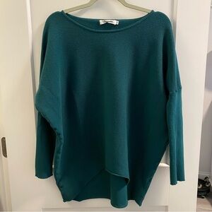 Dolman Drop-Shoulder Oversized Sweater